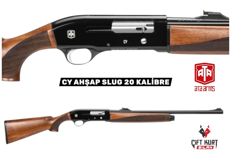 Ata Arms CY Ahşap Slug 20 Kalibre Otomatik Yivsiz Av Tüfeği